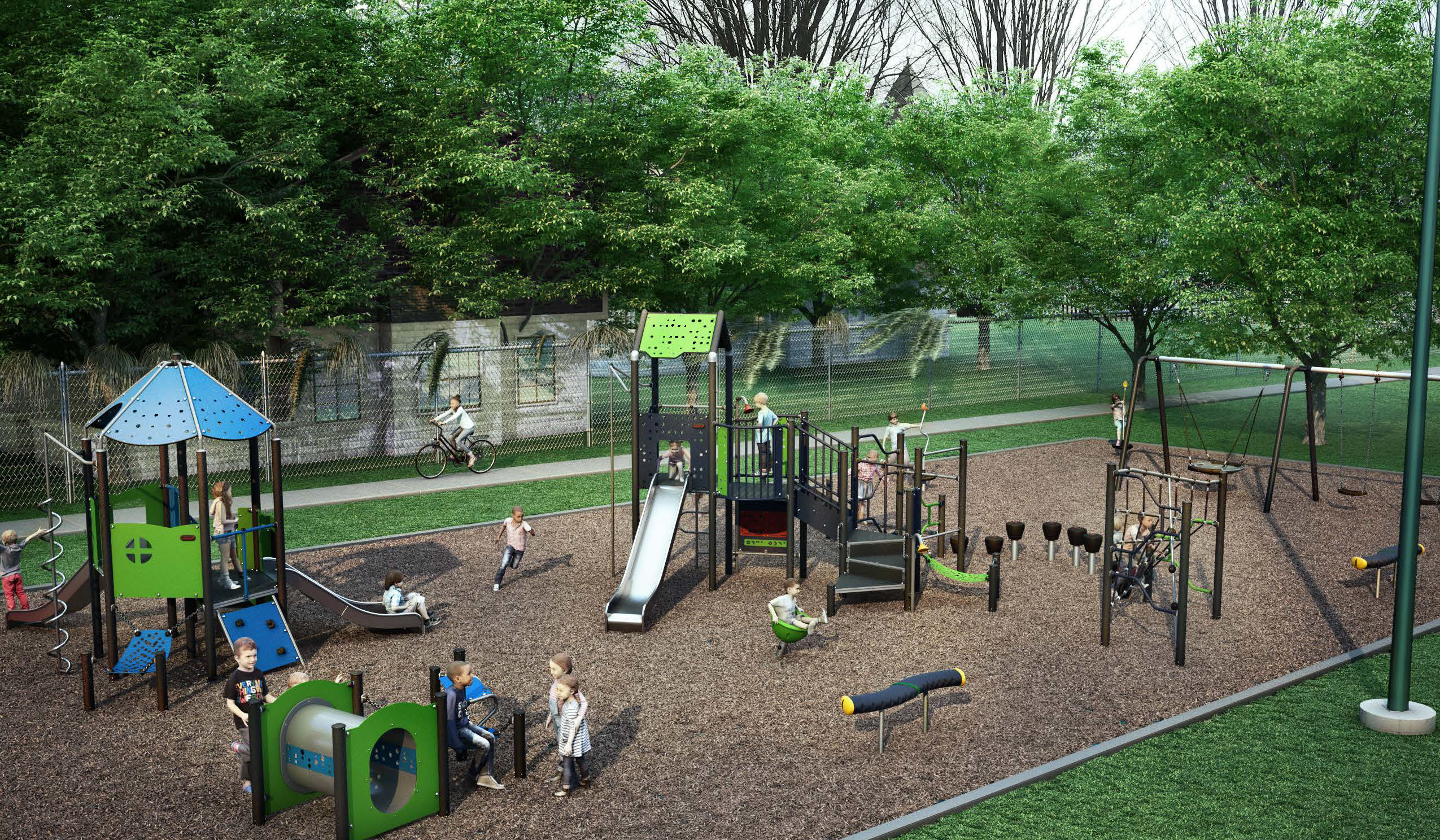KOMPAN Partners with City of Albany to build new playground at Madison Park